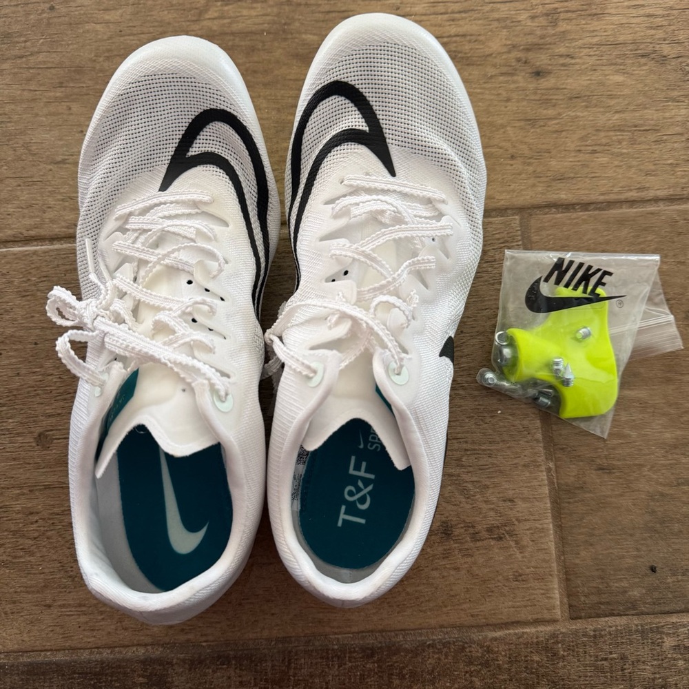 Nike Track and Field Spikes White and Black